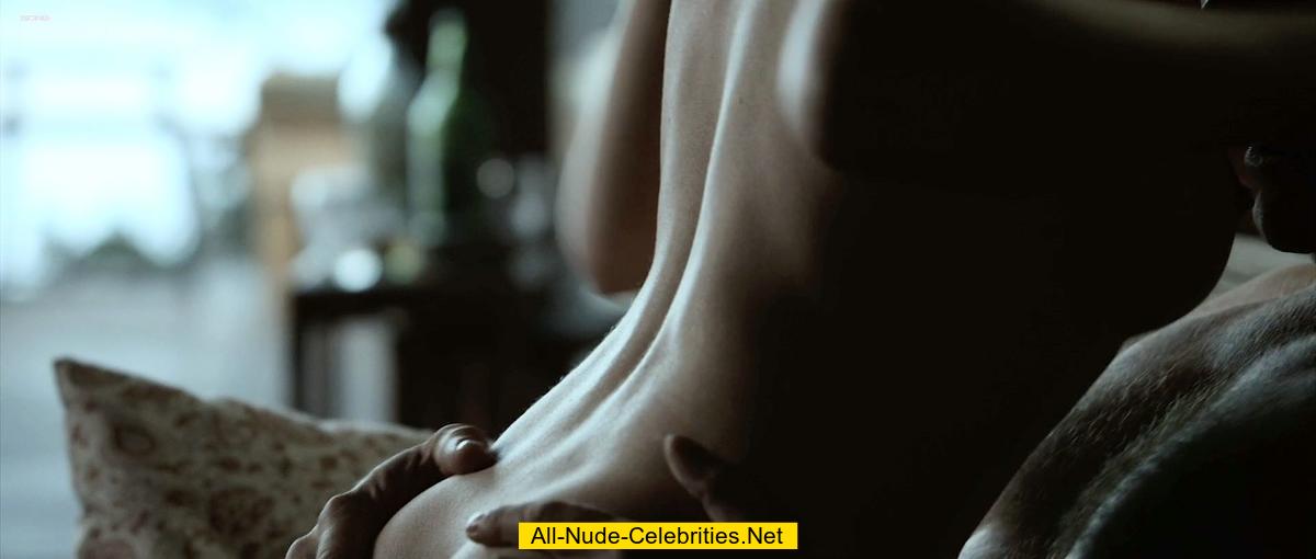 Carice Van Houten Nude In Black Butterflies