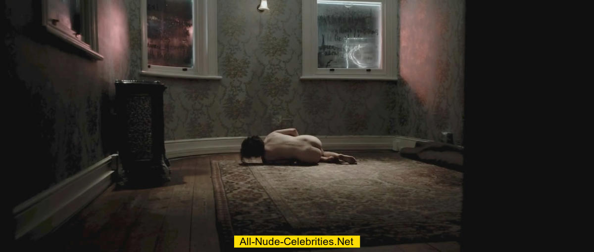 Carice Van Houten Nude In Black Butterflies