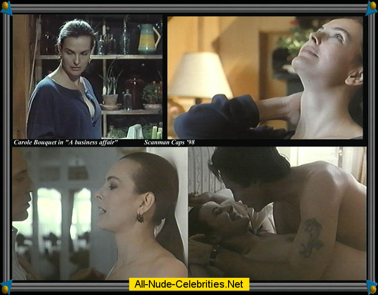 Carole Bouquet Fully Nude Movie Captures