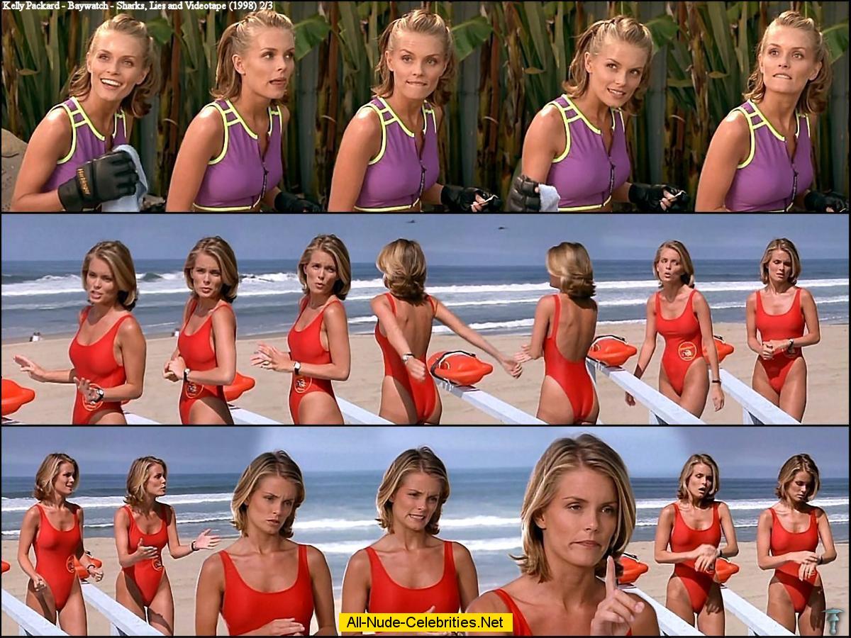 Kelly Packard sexy scenes from Baywatch