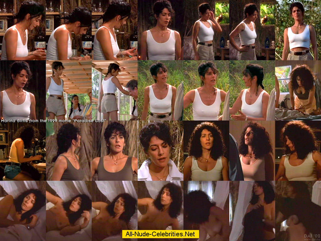 Marina Sirtis naked captures from movies